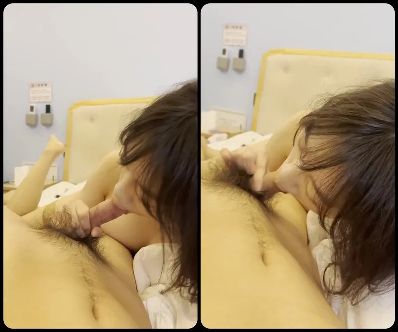 Em ghệ ngoan mút láp chim bự của anh